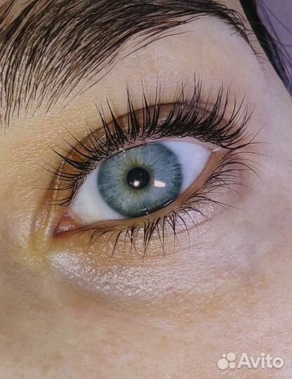 Ламинирование и ботокс ресниц, + ду бровей