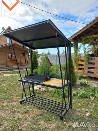 Мангал С крышей