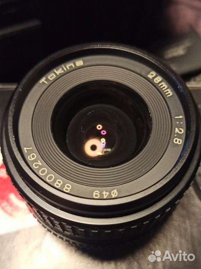 Tokina F, 28mm, f2.8