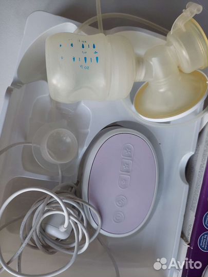 Молокоотсос avent электрический и ручной