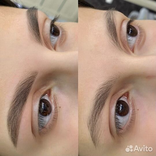 Модели Коррекция окрашивание бровей