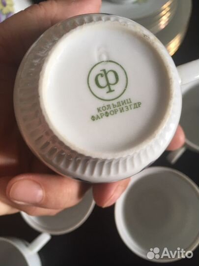Сервиз кофейный гдр
