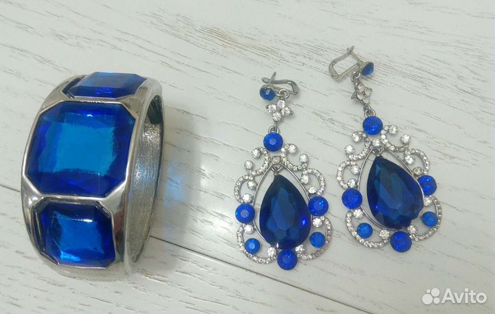 Серьги и браслет