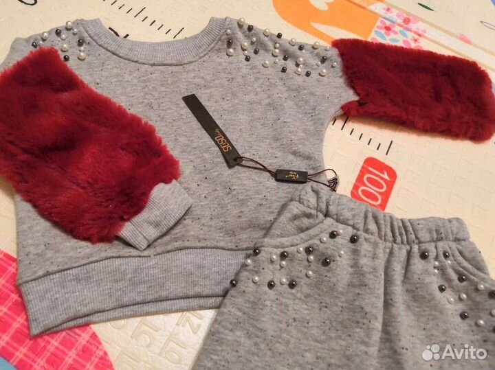 Новый Костюм детский для девочки sosobaby