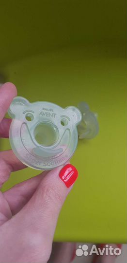 Пустышка avent для новорождённых