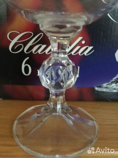 Набор бокалов Claudia(Crystal Bohemia) вино/коньяк