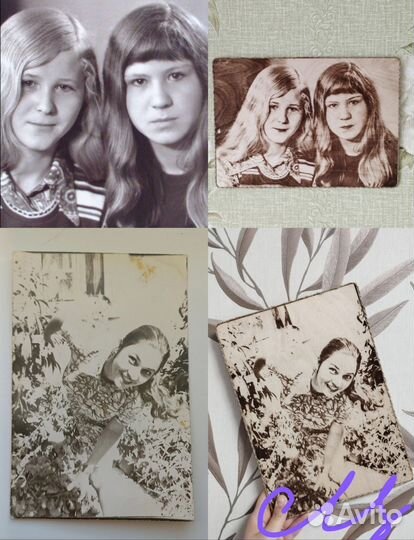 Портрет на дереве