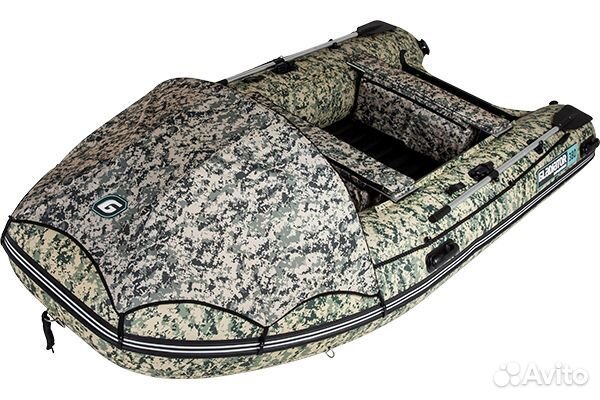 Лодка Gladiator E380PRO camo в кредит