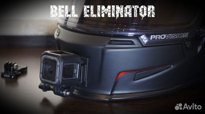 Крепление камеры GoPro на Мотошлем Bell Eliminator