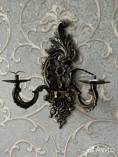 Светильники бронза СССР настенные