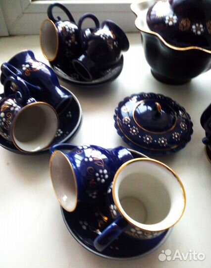Кофейный набор фарфор