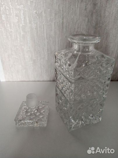 Графин хрустальный богемия СССР(штоф)