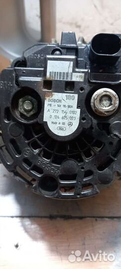 Генератор mercedes 272 мотор 180 амп