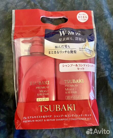 Шампунь для волос tsubaki тцубаки набор 2в1