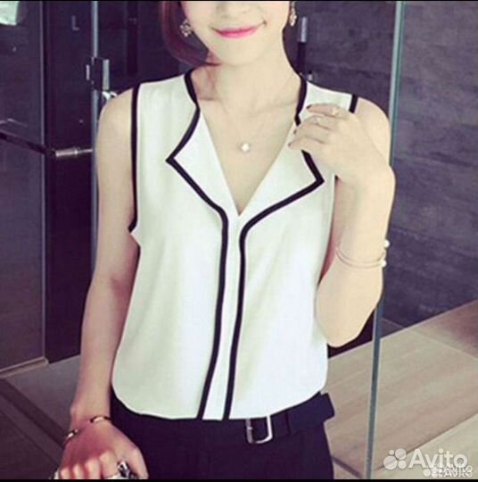 Блузка Zara белая xs топ Zara белый