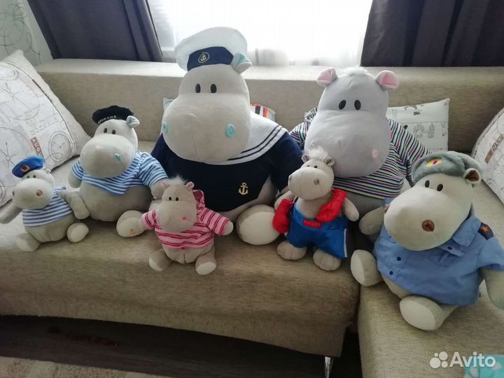 Семья бегемотов ищет новый дом