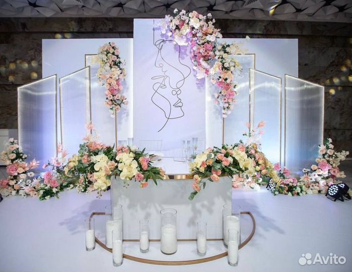 Свадебное оформление, декор