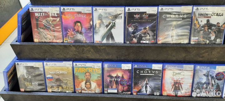Диски Ps4/Ps5 прокат/обмен/продажа