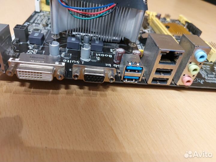 Комплект asus H81M-K, intel core i5-4690