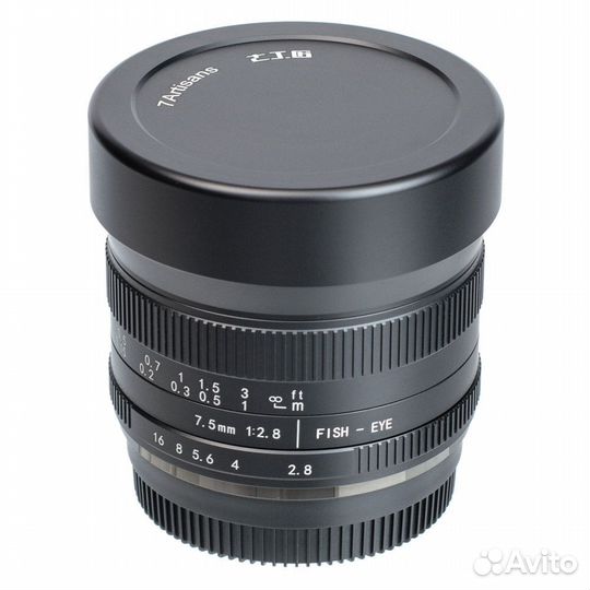 Объектив 7artisans 7.5mm F2.8 II Fuji X