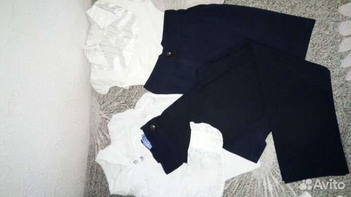 Школьные брючки и юбка для девочки