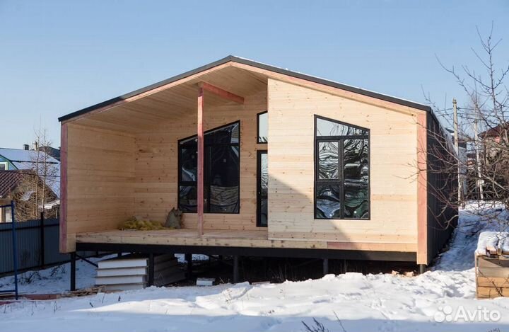 Барнхаус – уютный загородный дом без лишних затрат