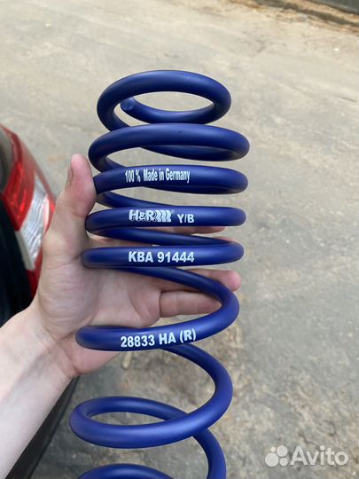 Skoda Octavia A7 13-19 Пружины HR с занижением -40