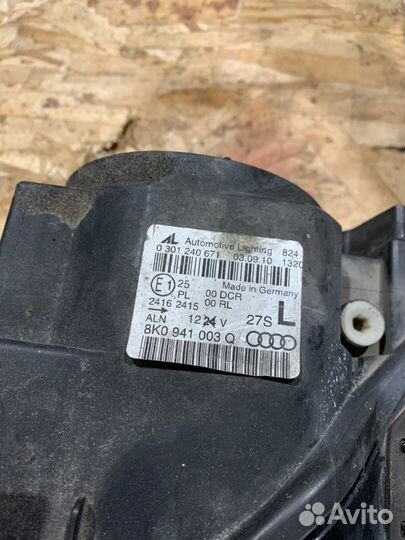 Фара передняя левая Audi A4 B8 универсал 2.0 CDN