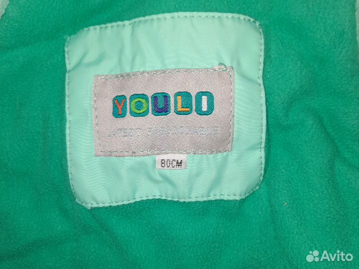 Куртка зимняя для девочки 80