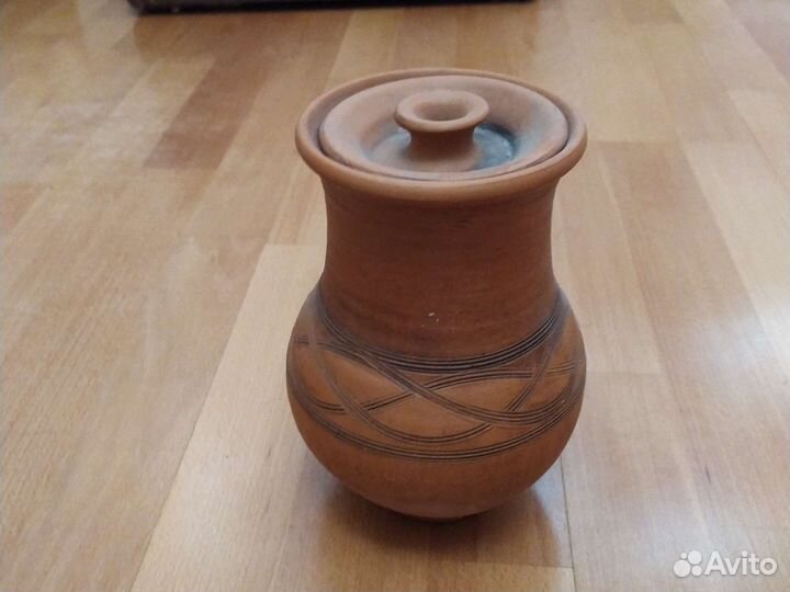 Крынка, Кувшин горшок с крышкой