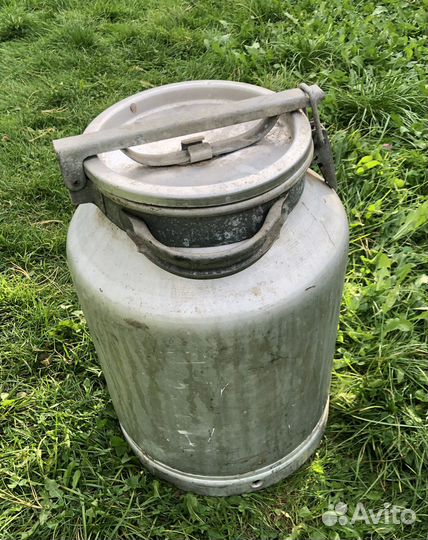 Фляга алюминиевая бидон 38 л