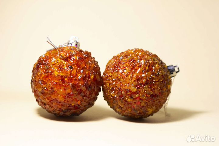 Новогодние шары ручной работы