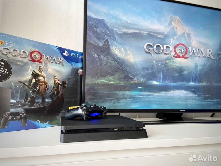 Sony Playstation 4 Slim God of war + игры