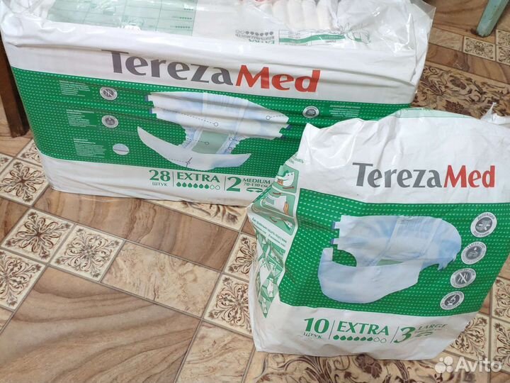 Подгузники (памперсы) для взрослых, размер 2 (М)