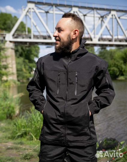 Тактический костюм черный