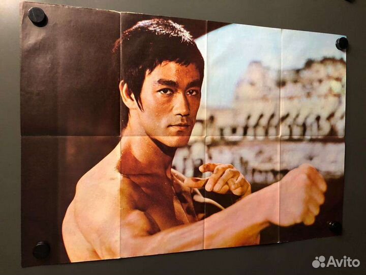 Плакаты легендарного Брюс Ли