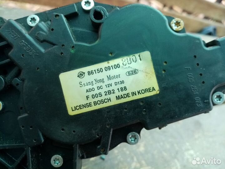 Моторчик заднего стеклоочистителя, кайрон