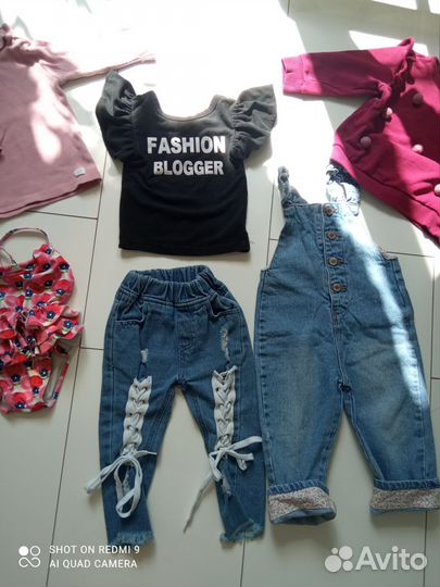 Детская одежда для девочек 74 92