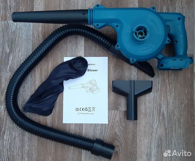 Воздуходувка-пылесос аккумуляторная 18V