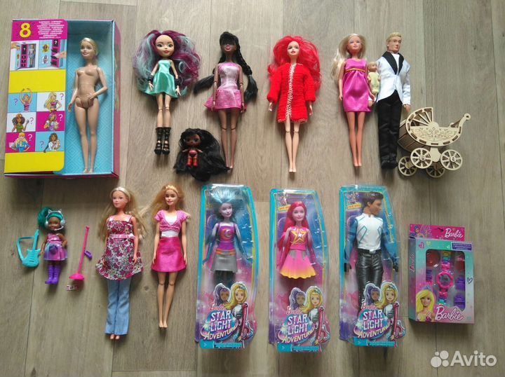 Много разных кукол