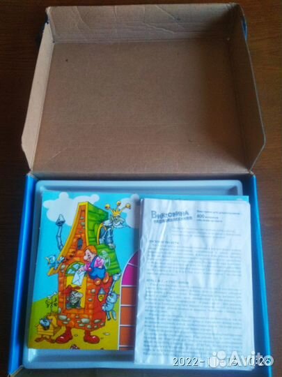 Детская развивающая настольная игра для 6-9 лет
