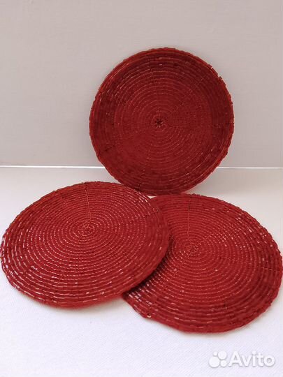 Салфетки из бисера