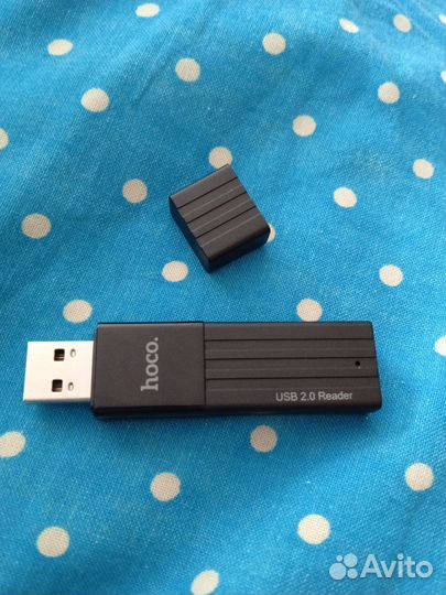 Картридер USB 2.0 hoco + Micro SD 32 GB