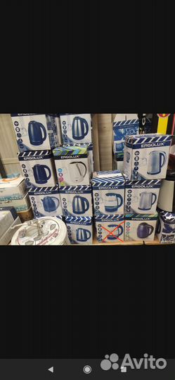 Чайники и быт.техника.рабочие.состояние нового