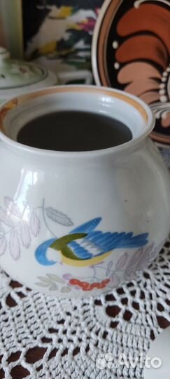 Заварочный чайник и сахарница СССР