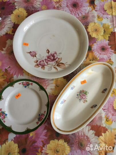 Тарелка блюдо пиала СССР