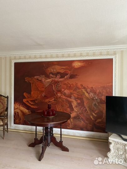 Картина старинная нестандартная 2/3м