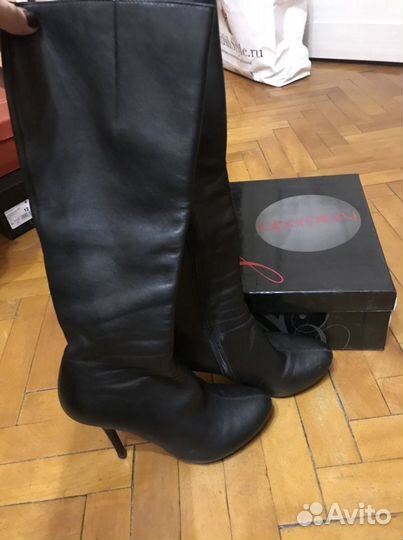 Сапоги натуральная кожа осень весна демисезон