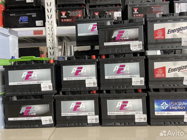 Аккумулятор Afa Plus 74ah 680a