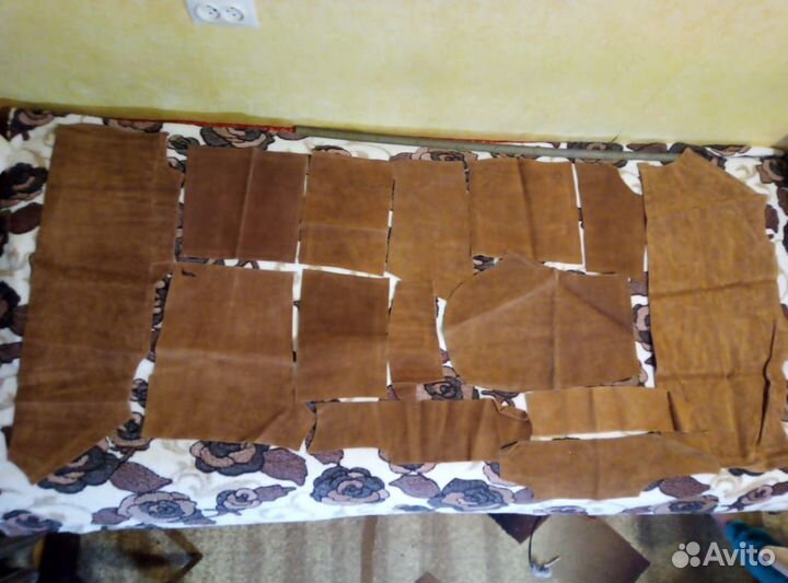 Материал натуральная Замша на обшивку барабанов